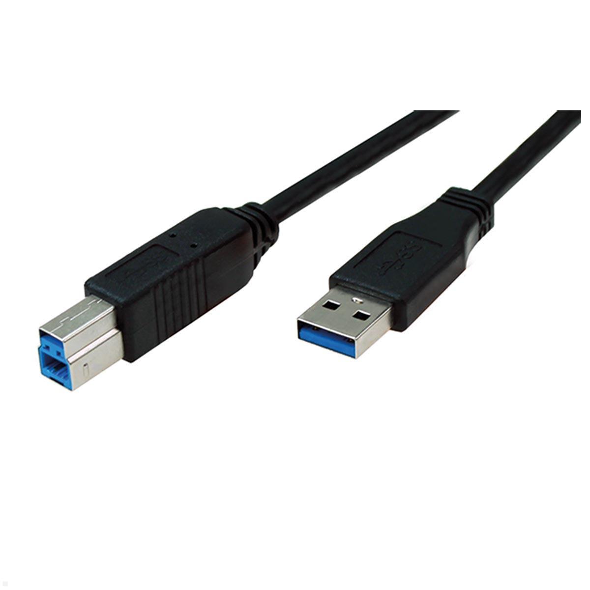 Bachmann USB 3.0 A/B Anschlusskabel 3 m 917.1203, Detail