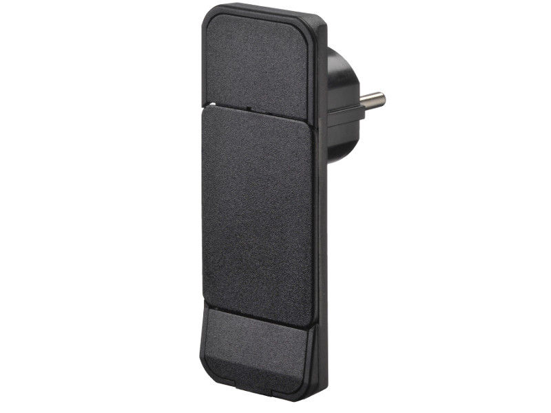 Bachmann SMART PLUG Flachstecker (933.008) schwarz